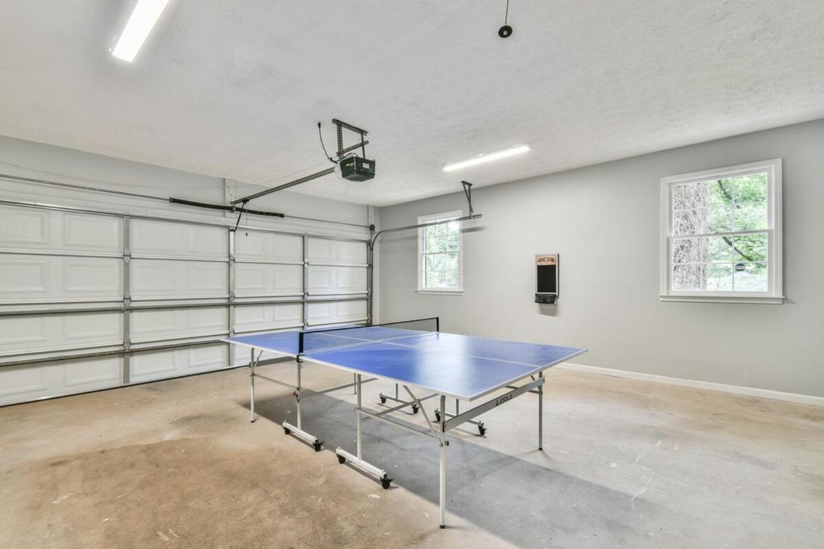 Cozy Home With Arcade, Ping Pong & Fenced Backyard Lawrenceville Exteriér fotografie