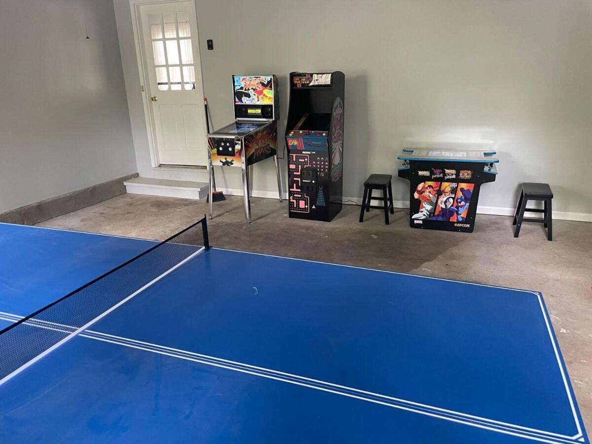 Cozy Home With Arcade, Ping Pong & Fenced Backyard Lawrenceville Exteriér fotografie