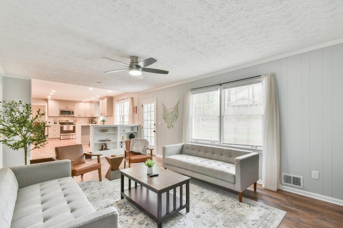 Cozy Home With Arcade, Ping Pong & Fenced Backyard Lawrenceville Exteriér fotografie